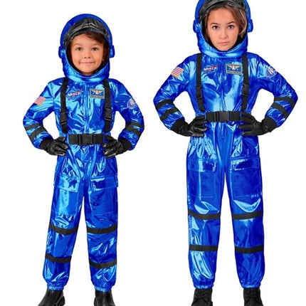 Widmann SRL Astronaut blauw kostuum Lara kind