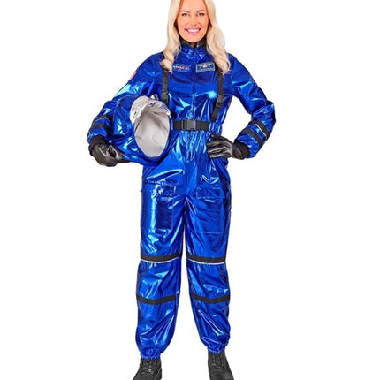 Widmann SRL Astronaut kostuum blauw dame Eva