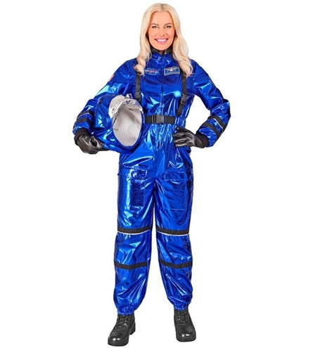 Widmann SRL Astronaut kostuum blauw dame Eva