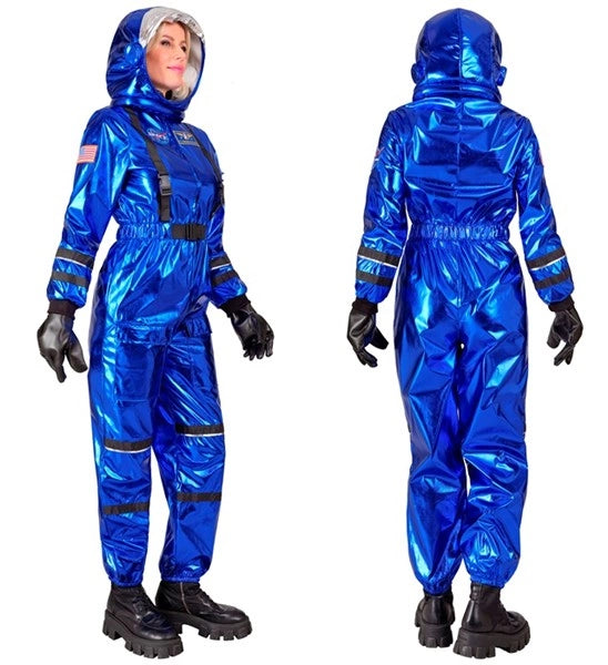 Widmann SRL Astronaut kostuum blauw dame Eva