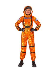 Widmann SRL Astronaut oranje dame kostuum Lars