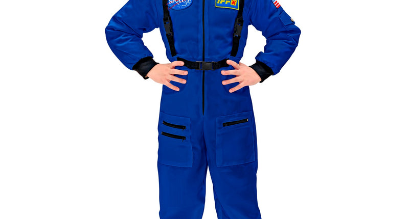 Widmann SRL Astronauten kostuum  blauw