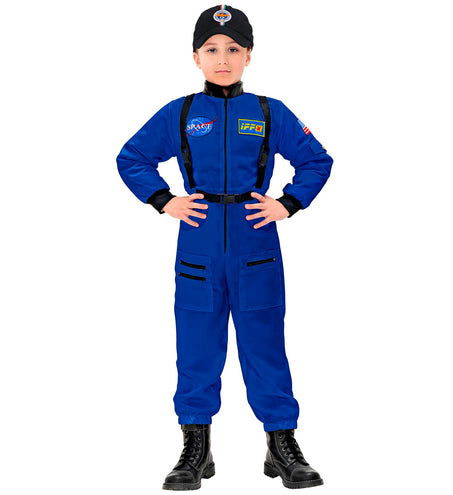 Widmann SRL Astronauten kostuum  blauw