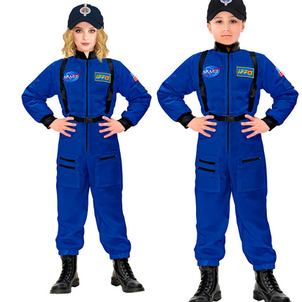Widmann SRL Astronauten kostuum  blauw
