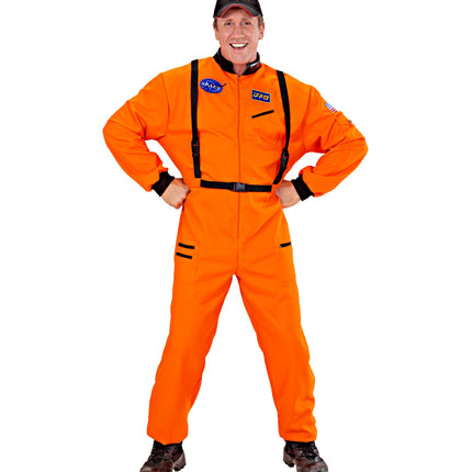 Widmann SRL Astronauten kostuum oranje