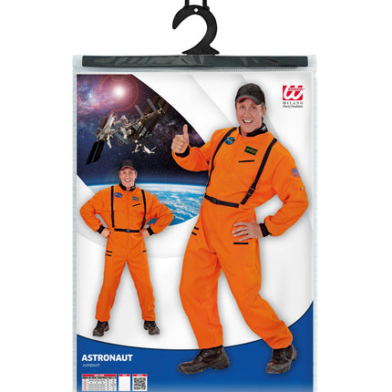 Widmann SRL Astronauten kostuum oranje