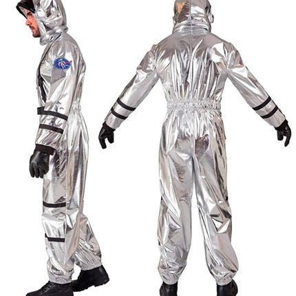 Widmann SRL Astronauten kostuum zilver Remi heren