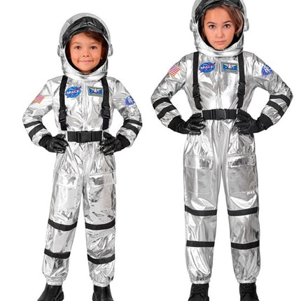 Widmann SRL Astronauten kostuum zilver Roos kinderen