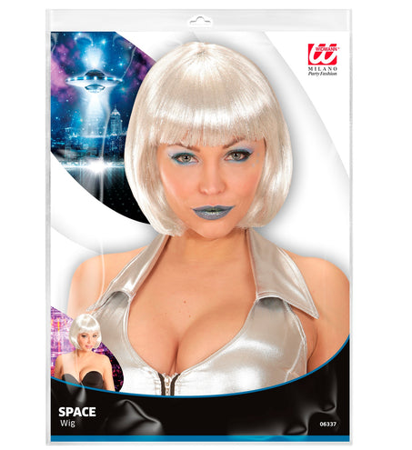 Widmann SRL Astronauten pruik space kort