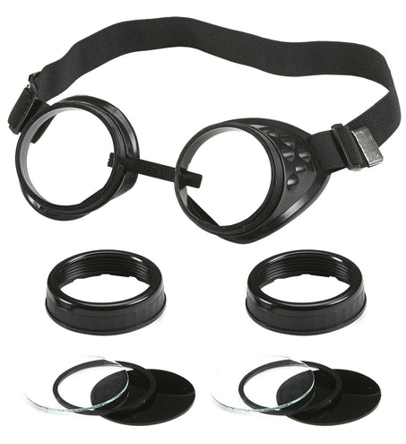 Widmann SRL Aviator brillen met verwisselbare glazen