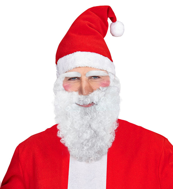 Widmann SRL Baard kerstman met snor goedkoop