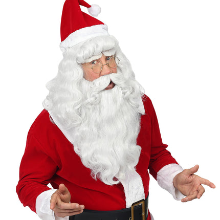 Widmann SRL Baardset kerstman luxe