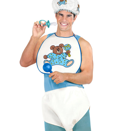 Widmann SRL Babyset blauw met beertje