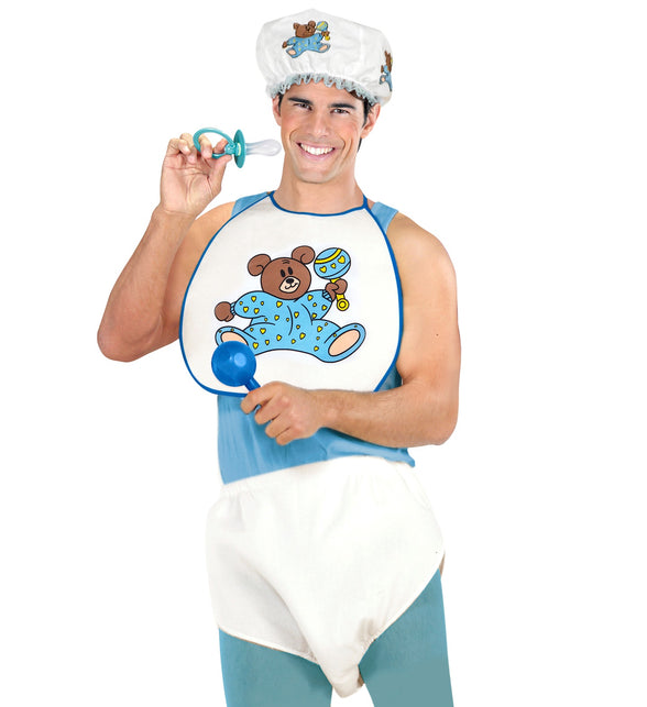 Widmann SRL Babyset blauw met beertje