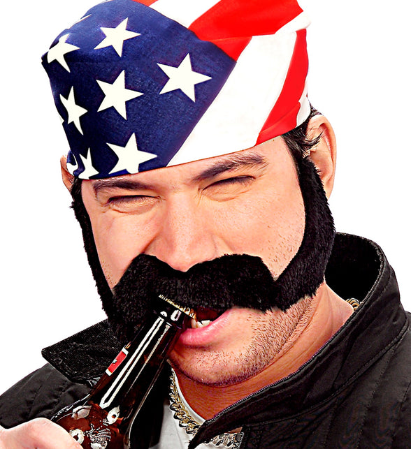 Widmann SRL Bakkebaard Met Snor