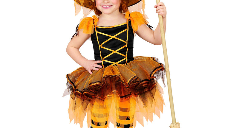 Widmann SRL Ballerina heksen jurkje oranje