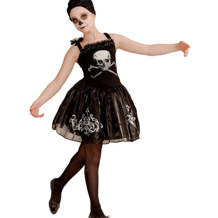 Widmann SRL Ballerina jurk met schedels