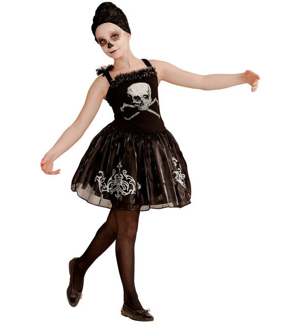 Widmann SRL Ballerina jurk met schedels