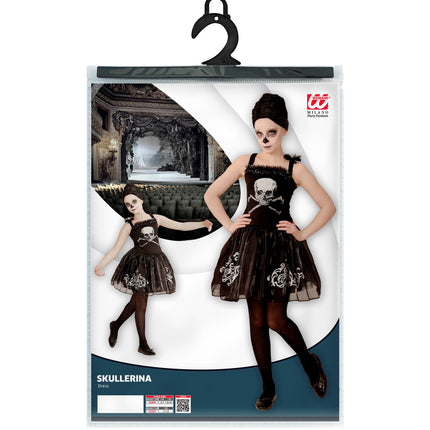 Widmann SRL Ballerina jurk met schedels