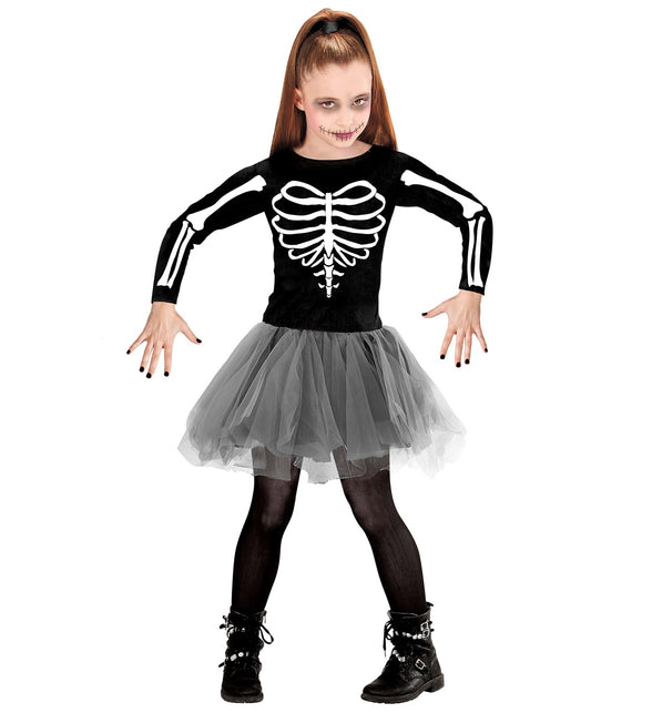 Widmann SRL Ballerina skelet kostuum Baukje