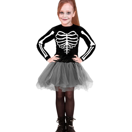 Widmann SRL Ballerina skelet kostuum Baukje