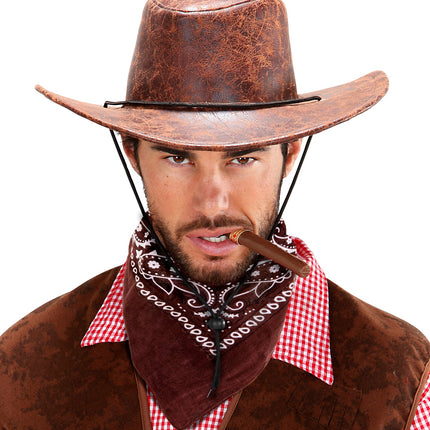 Widmann SRL Bandana bruin 55X55