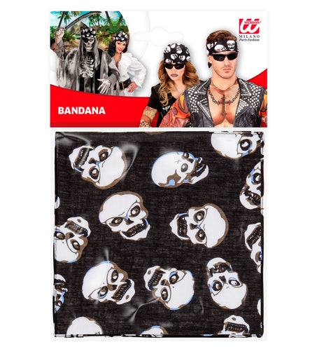Widmann SRL Bandana piraat schedel zakdoek