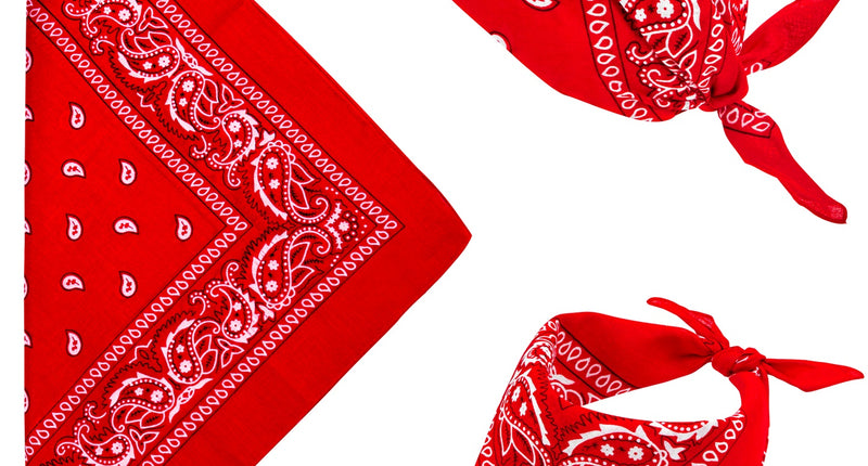 Awumbuk Bandana voor Dames en Heren, 12 Stuks, Ademend, Paisley Patroon Awumbuk Bandana voor Dames en Heren, 12 Stuks, Ademend, Paisley Patroon
