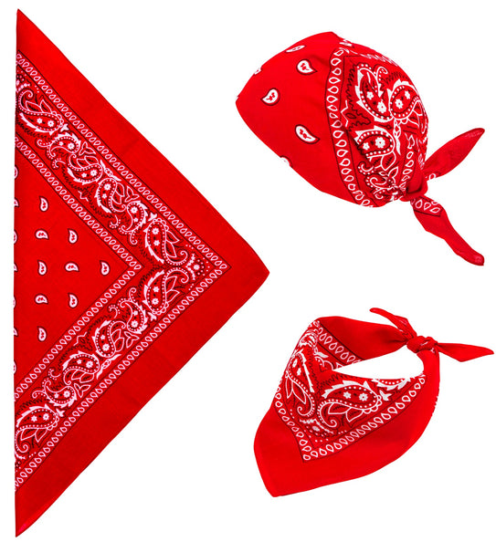 Widmann SRL Bandana rood zakdoek
