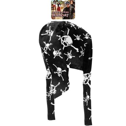 Widmann SRL Bandana schedel met kruisbotten