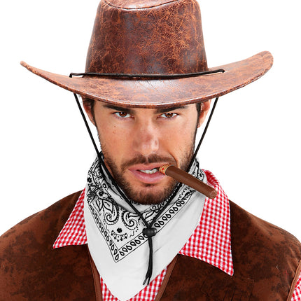 Widmann SRL Bandana wit 55X55