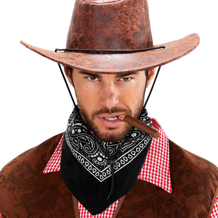 Widmann SRL Bandana zwart 55X55