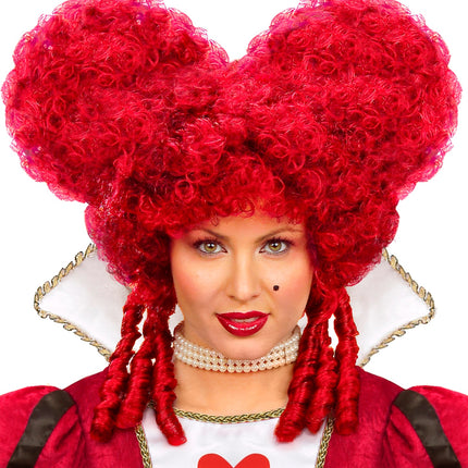 Widmann SRL Barok pruik rood