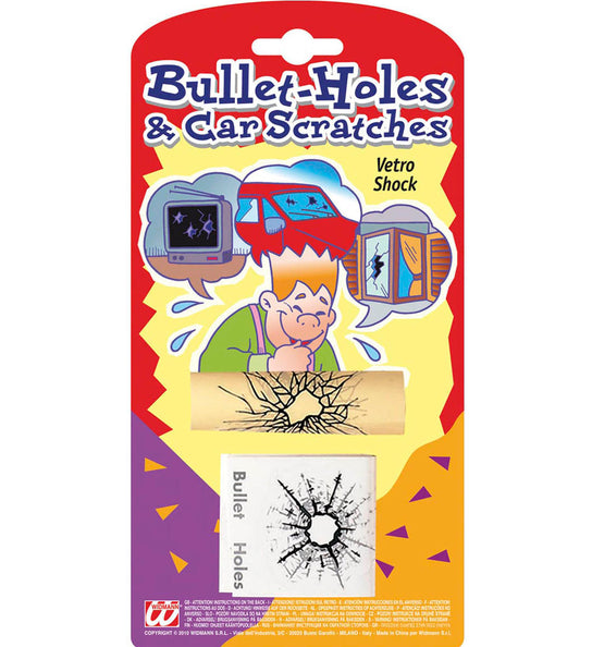 Widmann SRL Barst in de ruit stickers voor op glas