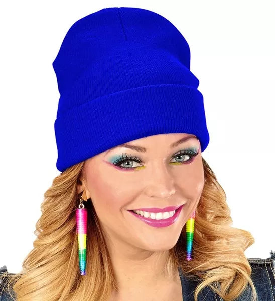 Widmann SRL Beanie blauw muts Gijs
