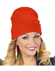 Widmann SRL Beanie rood muts Niek