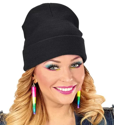 Widmann SRL Beanie zwart muts Luuk