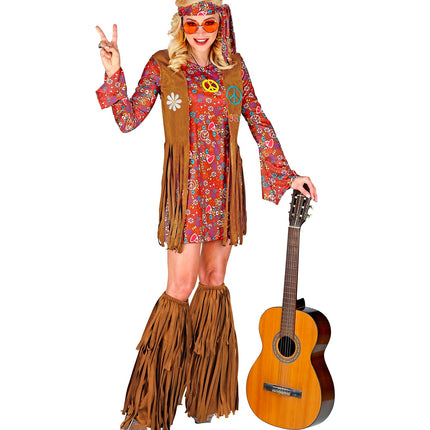 Widmann SRL Beenwarmer met franjes