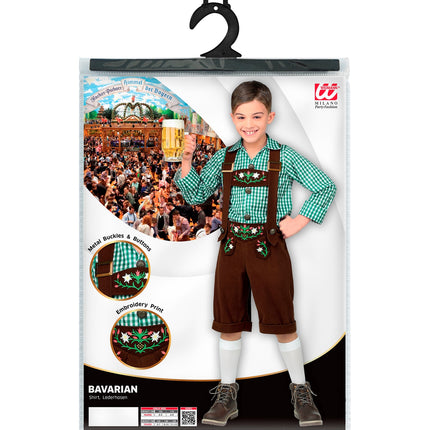 Widmann SRL Beiers kostuum Rick jongen