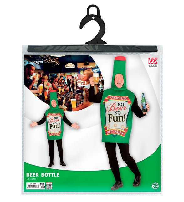 Widmann SRL Bierfles kostuum unisex