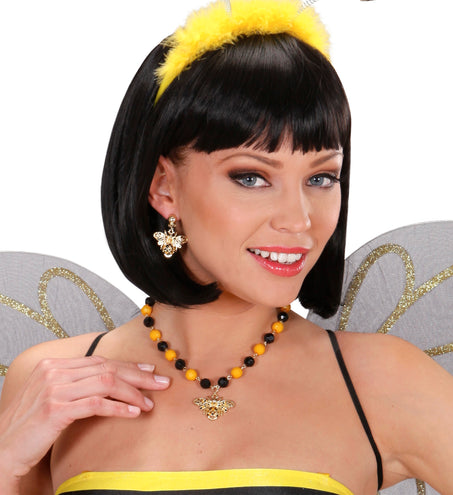 Widmann SRL Bijen halsketting en oorbellen bij Zoem