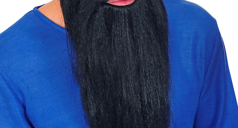 Widmann SRL Biker Lange baard met snor zwart