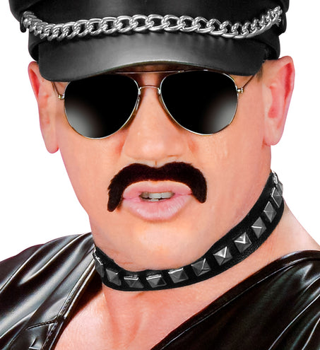 Widmann SRL Biker / rocker punk choker met spijkers