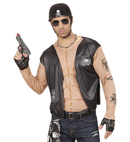 Widmann SRL Biker vesten voor party's