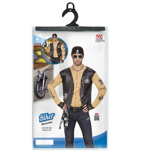 Widmann SRL Biker vesten voor party's