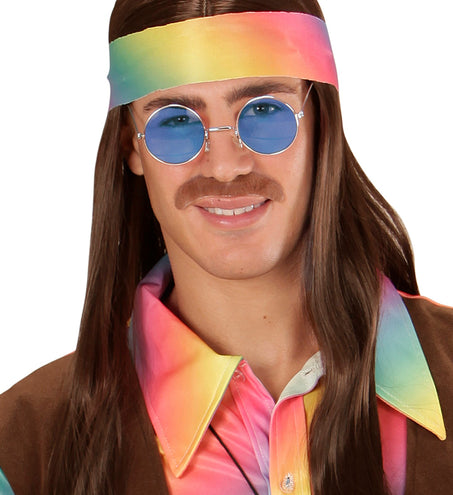 Widmann SRL Blauwe bril jaren 70