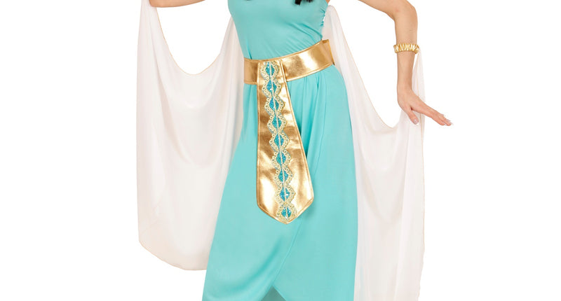 Widmann SRL Blauwe Egyptische koninginnen jurkjes