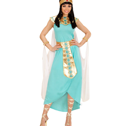 Widmann SRL Blauwe Egyptische koninginnen jurkjes