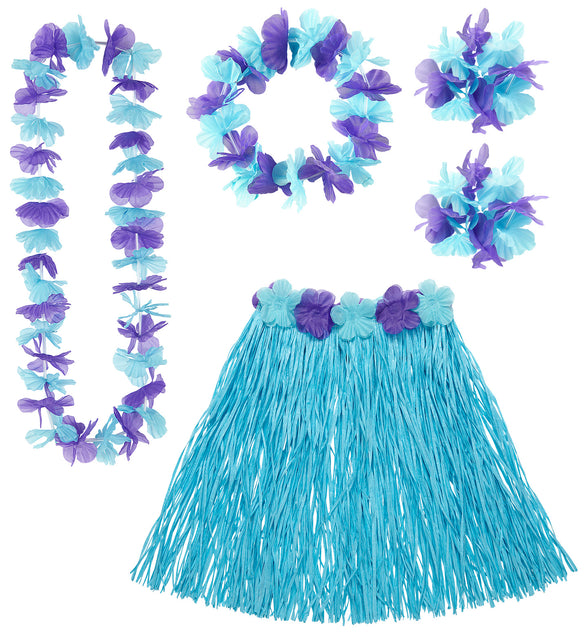 Widmann SRL Blauwe Hawaii set Bella