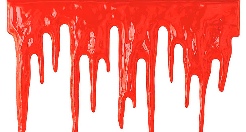 Widmann SRL Bloeddruppels decoratie halloween